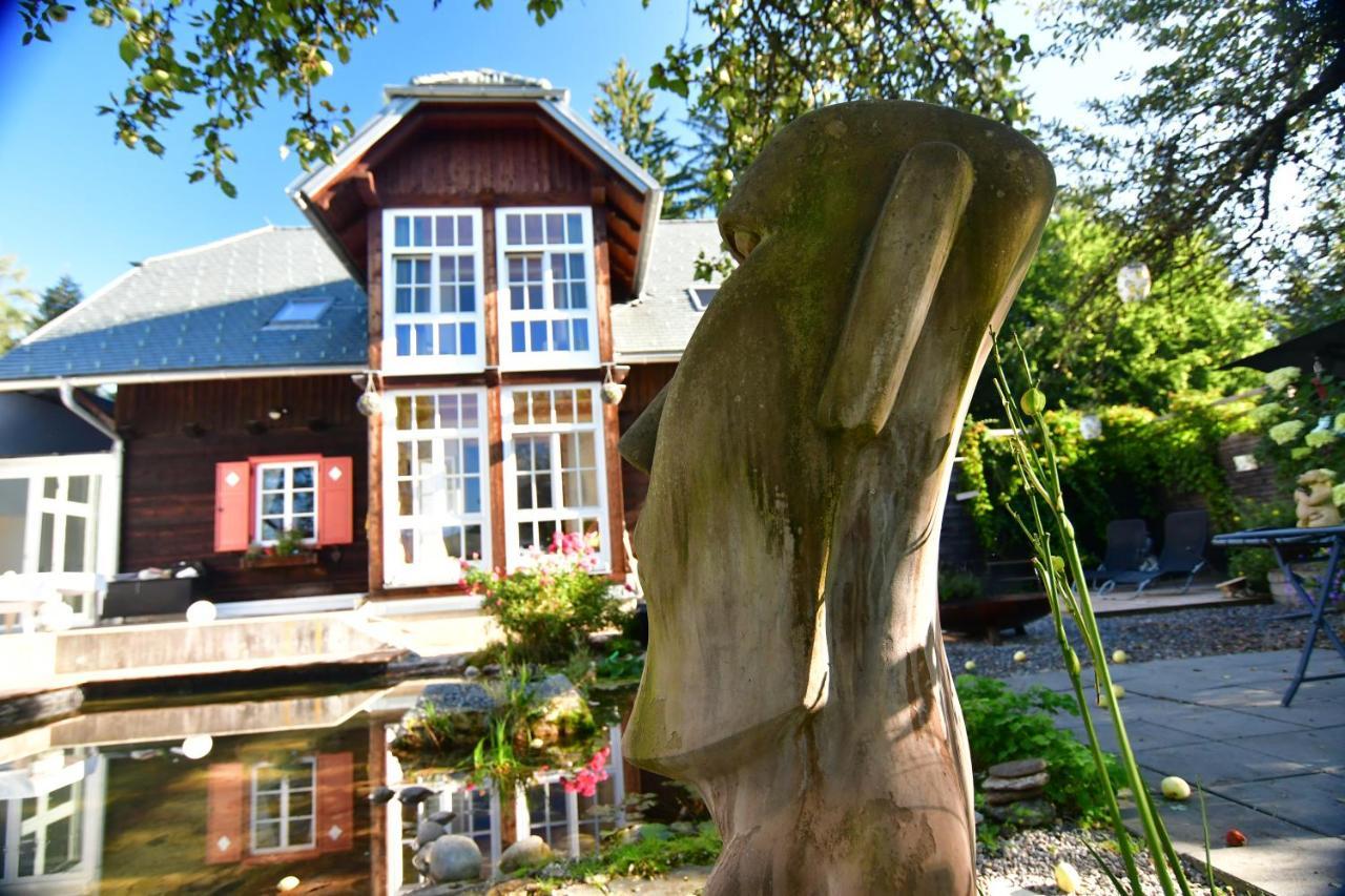 Naturforsthaus Gartenblick Fuer Hunde - Und Naturverbundene Menschen Preitenegg Exterior foto