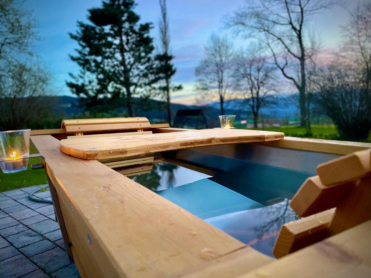 Naturforsthaus Gartenblick Fuer Hunde - Und Naturverbundene Menschen Preitenegg Exterior foto